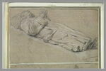 Saint Bruno mort : étude pour le vingt-et-unième tableau, image 2/2