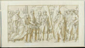 Arc de triomphe du Carrousel : entrée de Vienne, bas-relief, image 1/2