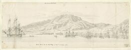 Vue de Saint Pierre Ile de la Martinique prise du mouillage, le soir en 1771, image 1/2