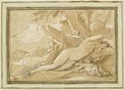 Vénus ou nymphe endormie entourée de trois amours, image 1/2