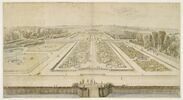 Château de Vaux-le-Vicomte, vue et perspective générale des jardins, image 1/4