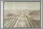 Vue de la grande perspective de Meudon depuis l'orangerie, image 2/3