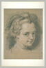 Tête de jeune fille souriant, vue de trois quarts, image 2/2