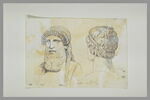 Buste de Dionysos et d'un éphèbe, image 2/2