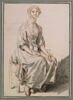 Paysanne assise, vue de face, image 3/3