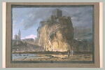 Le promontoire et une partie de la ville de Castel d'Iaci, image 2/2