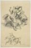 Deux cavaliers combattant, et cavalier au galop, image 1/2