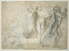 Saint Michel archange chassant un homme, image 3/3