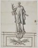 Statue d'un martyr (saint Etienne?), image 1/2