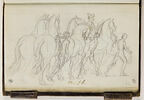 Six chevaux guidés par des personnages nus, image 1/2