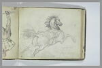 Chaval galopant ; note manuscrite, image 2/2