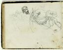 Tête de cheval ; tête d'homme ; figure sur un char, image 2/2
