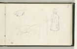 Etudes d'un chien et d'un Lapon, image 1/2