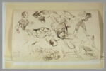 Etudes de figures d'hommes ; de femmes ; et d'enfant, image 2/2