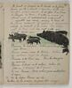 Textes en français et tahitien, illustration mahorie : troupeau de cochons, image 1/2