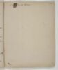 Texte manuscrit en langue française, image 1/2