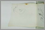 Femme, nue, mi-allongée, image 2/2