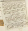 Feuillet manuscrit, extrait de l'article 'Bramante', image 1/2