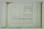 Rome : plan et façade du palais dell'Aquila, image 2/2