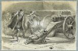 Louis XIV, endormi sur un canon à Saint-Germain-en-Laye, fuyant la Fronde, image 1/3