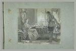Les Trois Mousquetaires : mousquetaire davant le cardinal de Richelieu, image 2/2