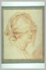 Tête de femme au chapeau voilé, image 2/3