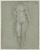 Femme nue, debout, de face, image 1/2