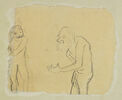 Deux silhouettes d'hommes, image 1/2