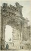 Ruines de l'arc de Vespasien à Rome, image 1/3