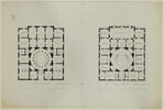 Paris, Caisse d'Escompte : plan du rez-de-chaussée et du premier étage, image 2/2