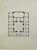 Paris, Caisse d'Escompte : plan du second étage et du dessus des combles, image 1/2