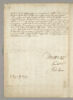 4 avril 1642, Paris, à Cassiano dal Pozzo, abbé de Cavore, image 2/3
