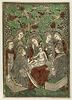 La Vierge et l'enfant Jésus entourés de six saintes, image 1/3