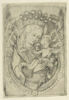 Sainte Vierge tenant l'enfant Jésus dans ses bras, image 2/2