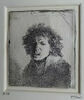Portrait de Rembrandt la bouche ouverte, image 1/2