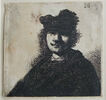 Rembrandt au bonnet fourré et à l'habit noir, image 2/3