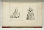 Femme debout, vue de dos, tendant la main gauche, image 2/2
