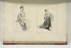 Jeune femme assise vue de dos, image 2/2