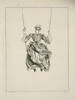 Femme vue de dos sur une balançoire, image 1/2