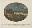 Vue de la Décoration et Illumination faite sur le terrain de la Bastille pour le jour de la Confédération française le 14 juillet 1790, image 1/2