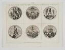 Vues des six différentes stations de la Fête de l'Unité et de l'Indivisibilité de la République, image 1/2