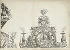 L'arc de triomphe de Maximilien : couronnement de la partie droite de la porte de la Noblesse, image 1/4