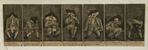 Caricature de sept hommes sur des toilettes, image 1/2