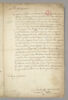 Mémoire de Guillaume Coustou sur le réglement des ouvrages de sculpture faits aux Invalides, à Versailles et à Marly, image 2/4