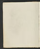 Homme, vu en buste, de profil vers la droite, se tenant la tête de la main gauche ; esquisse d'une tête d'homme penchée en avant, de profil vers la gauche, image 2/3