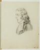 Homme en buste, légèrement penché en avant, de trois quarts vers la gauche, image 3/3
