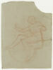 Femme nue assise et notes de l'artiste, image 2/3