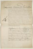 Certificat de logement aux Galeries du Louvre pour Guillaume I Coustou (1677-1746), image 1/3